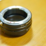 チルトシフトな写真を撮るぞ – Tilt Adapter for Nikon lens on SONY NEX