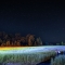 収穫間近のそば畑が七色に染まるライトアップイベント (@雨竜郡幌加内町, 道の駅森と湖の里ほろかない)